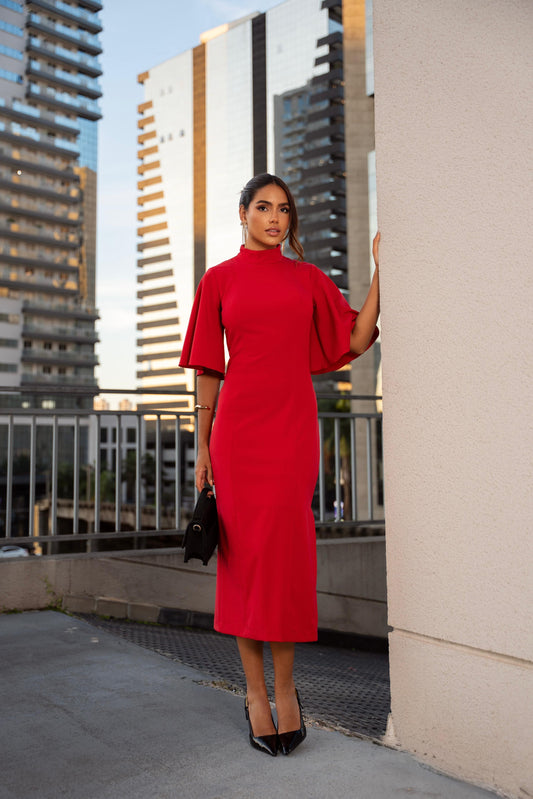 BOSS IN RED DRESS ❤️‍🔥✨