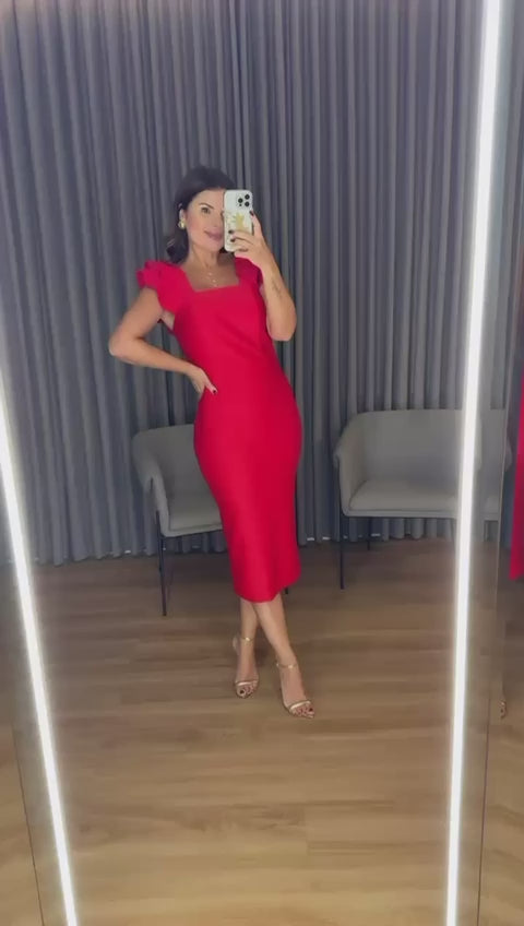 RED LUNA DRESS ♥️✨